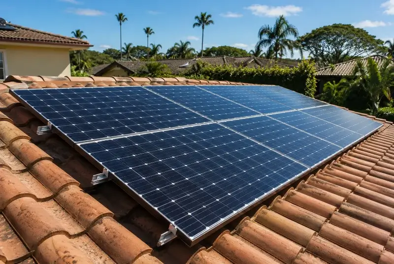 Installation de panneaux solaires à Vouhé